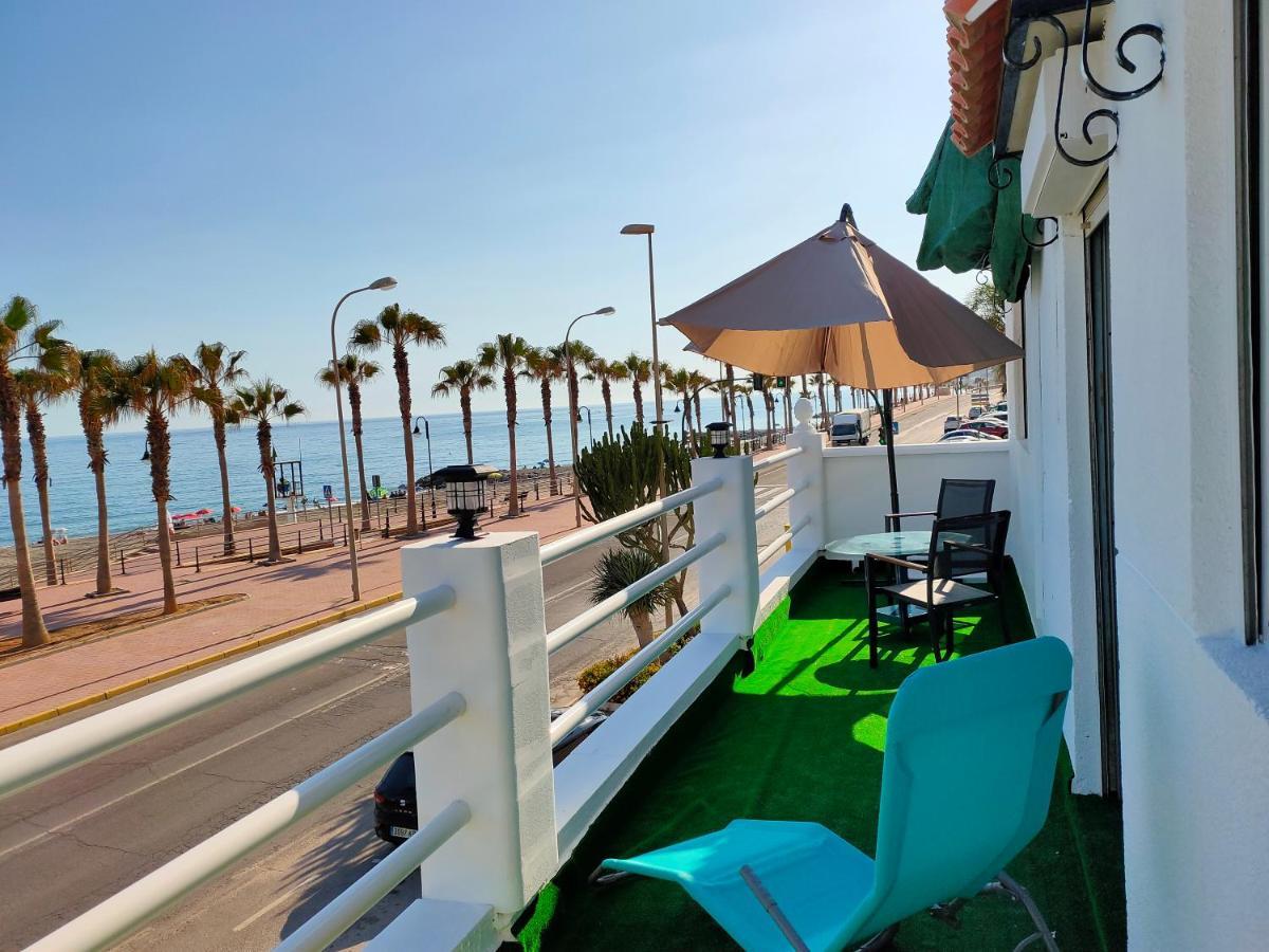 Вилла Tranquila Casa Frente Al Mar Адра Экстерьер фото